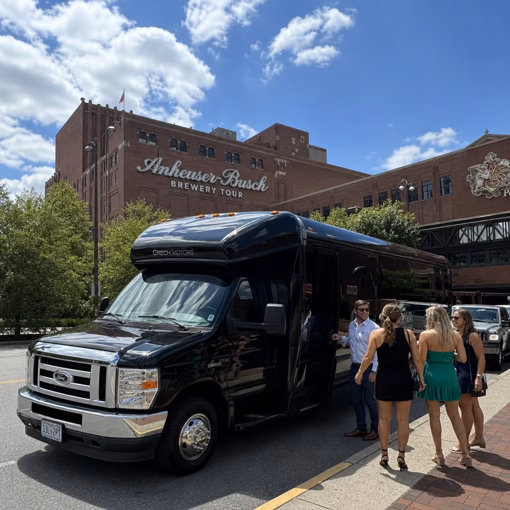 Rent a Bus to the Anheuser-Busch Brewery