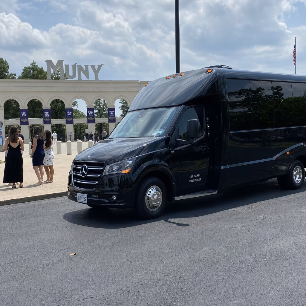 Rent a Bus to The Muny (Forest Park)