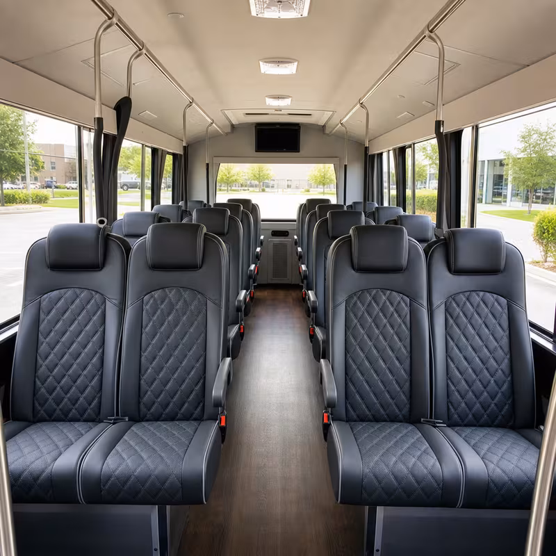 minibus interior