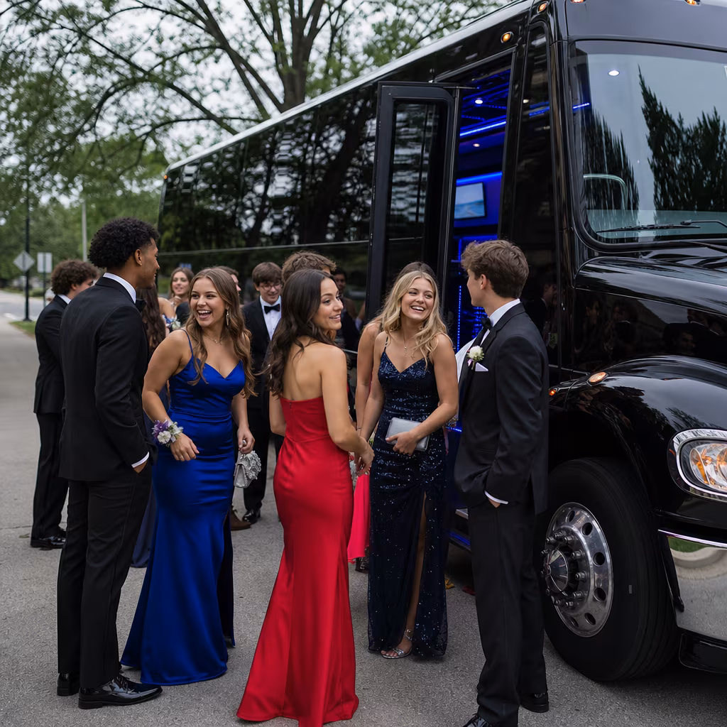 St. Louis Prom Party Bus Rental